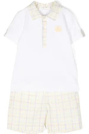 PATACHOU Set de shorts con cuadros estampados
