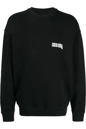 MARCELO BURLON Sudadera con logo estampado