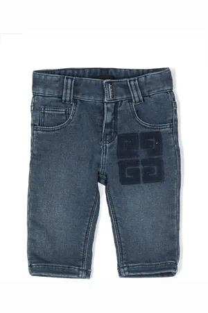 Givenchy Jeans rectos con logo en relieve
