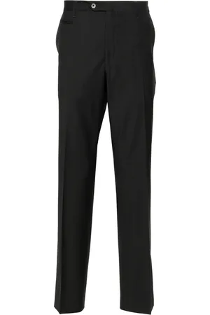 corneliani Pantalones de vestir con tiro medio