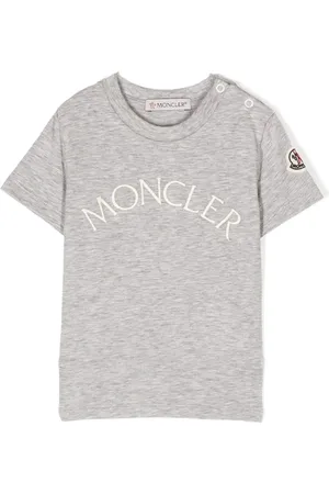 Moncler Playera manga corta con logo bordado