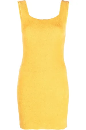 Patou Vestido tejido corto texturizado