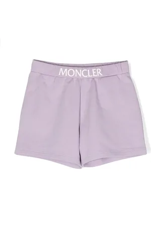 Moncler Shorts con logo en la pretina