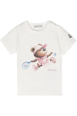 Moncler Playera con motivo de oso