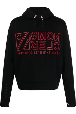 Moncler Hoodie con logo estampado
