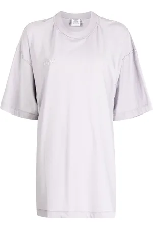Vetements Playera con logo bordado
