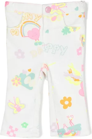 Billieblush Pantalones con estampado de ilustración