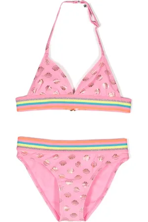 Billieblush Bikini con conchas de mar estampadas