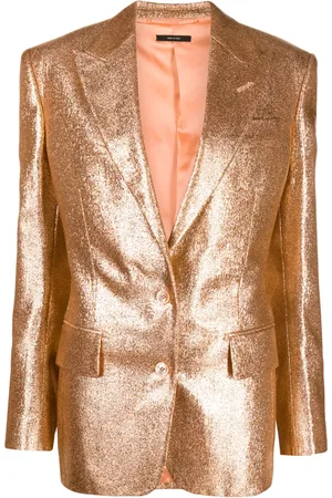 Tom Ford Blazer con efecto tornasolado y botones