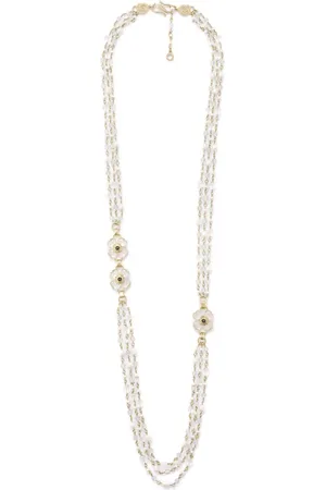 Goossens Collar Trefle largo con diseño triple