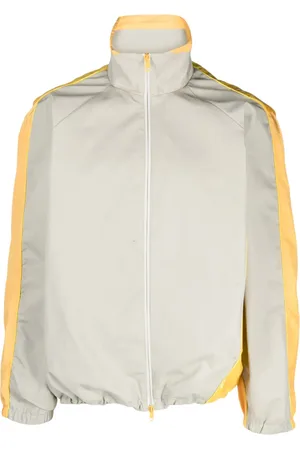 robyn lynch Chamarra con diseño color block y cierre
