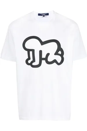 JUNYA WATANABE Playera con estampado gráfico