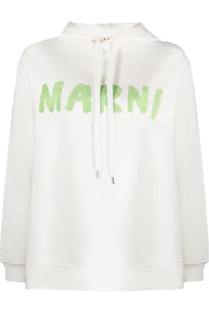 Marni Hoodie con logo estampado