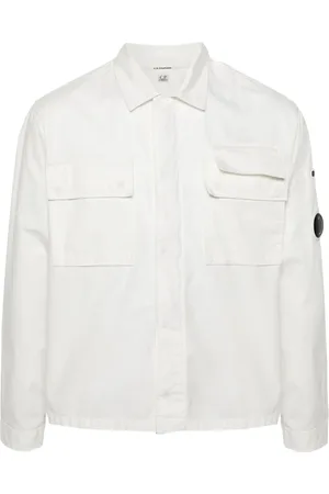 C.P. Company Camisa con detalle Lens