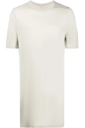 Rick Owens Playera larga con cuello redondo
