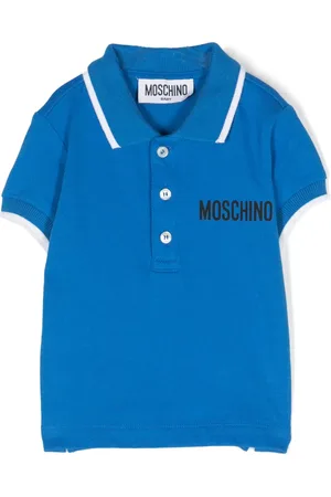 Moschino Playera tipo polo con motivo Teddy Bear