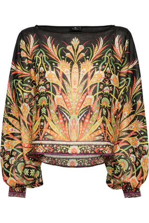 Etro Blusa con estampado botánico