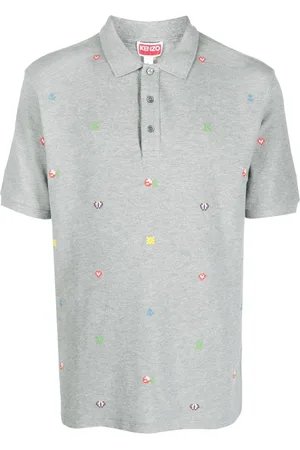 Kenzo Playera tipo polo Pixel