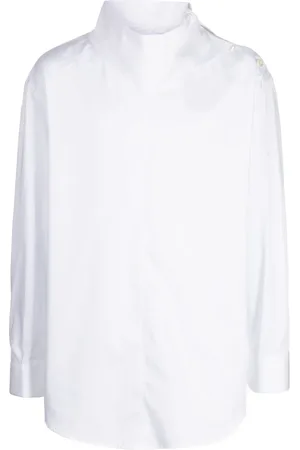 SYSTEM Camisa con cuello de pico oversize