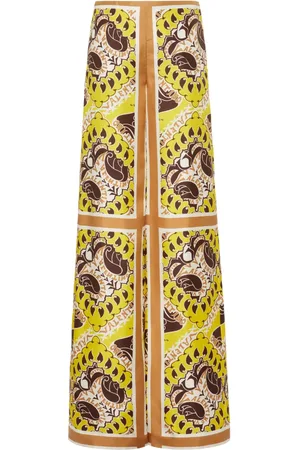 VALENTINO GARAVANI Pantalones con estampado de cachemira