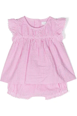 Ralph Lauren Set de shorts y blusa con motivo de rayas