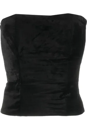 FORTE FORTE Top con cuello cuadrado