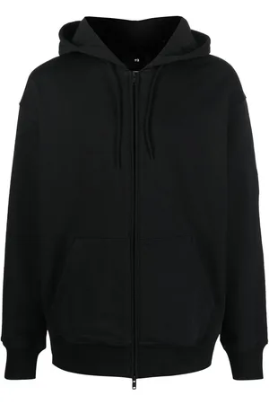 Y-3 Hoodie con cierre en la parte delantera