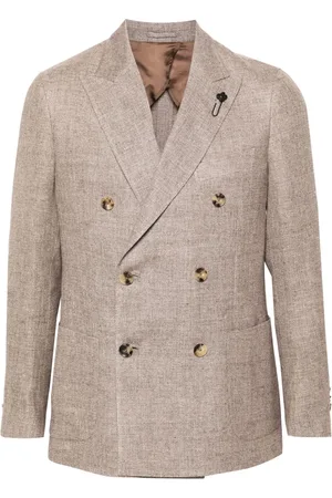 LARDINI Blazer con doble botonadura