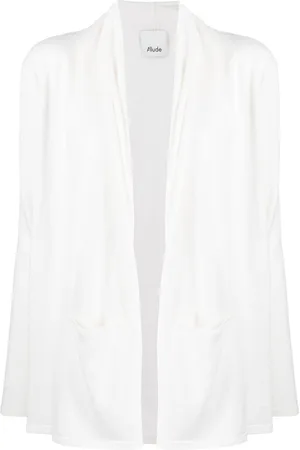 Allude Top con cuello desbocado