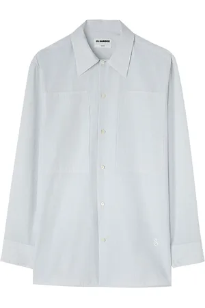 Jil Sander Camisa manga larga con rayas estampadas