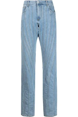 MUGLER Jeans estilo baggy Snow Spiral