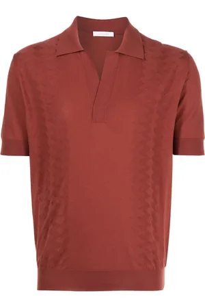 Cruciani Playera tipo polo manga corta