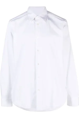 Lanvin Camisa slim manga larga