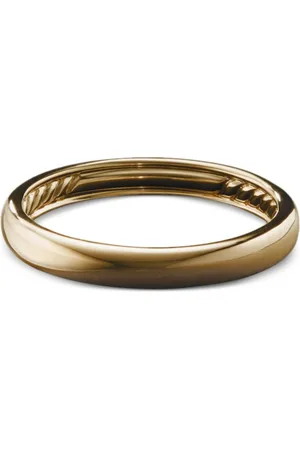 David Yurman Anillo de banda DY Classic en oro amarillo de 18kt de 3.5mm