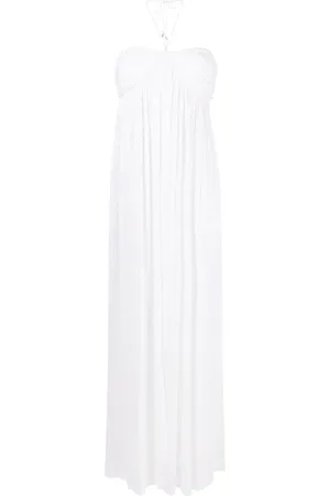 ROTATE Vestido de malla con detalles de strass