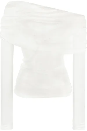CHRISTOPHER ESBER Top de seda Veiled