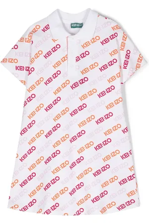 Kenzo Vestido con logo estampado