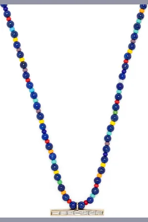 LUIS MORAIS Collar en oro amarillo de 14kt con diamantes