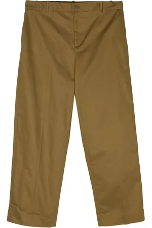 Maison Kitsuné Pantalones chinos rectos con tiro medio
