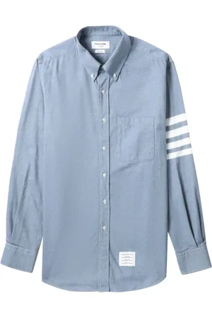 Thom Browne Camisa recta con cuatro rayas