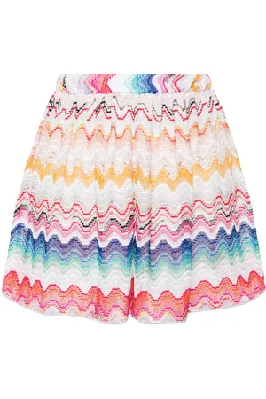 Missoni Shorts con estampado en zigzag
