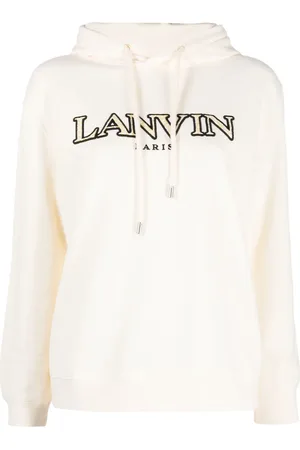 Lanvin Hoodie con logo bordado