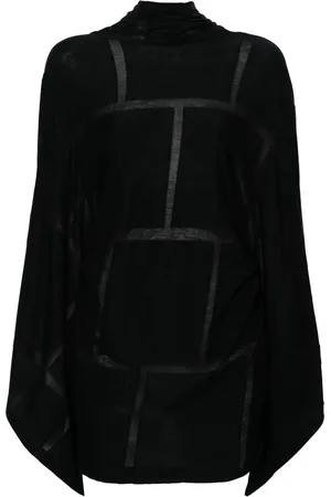 YOHJI YAMAMOTO Abrigo drapeado