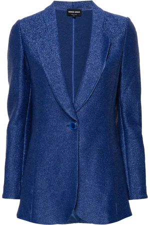 Giorgio Armani Blazer con motivo en jacquard