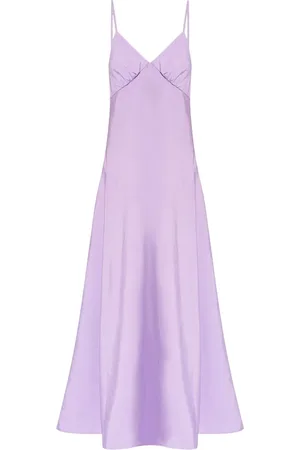 Maison Kitsuné Vestido acampanado sin mangas