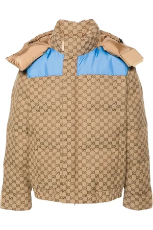 Gucci Chamarra con capucha y motivo GG