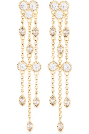 Maje Aretes con detalles de strass