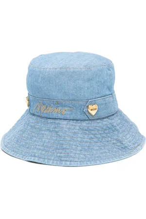 Moschino Gorro de pescador con logo bordado