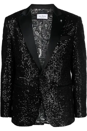 Philipp Plein Blazer con detalle de lentejuelas