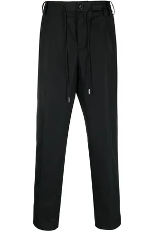 SACAI Pantalones con cordones en la pretina y pinzas